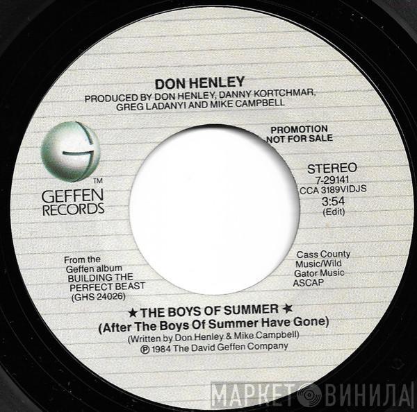  Don Henley  - The Boys Of Summer (After The Boys Of Summer Have Gone)