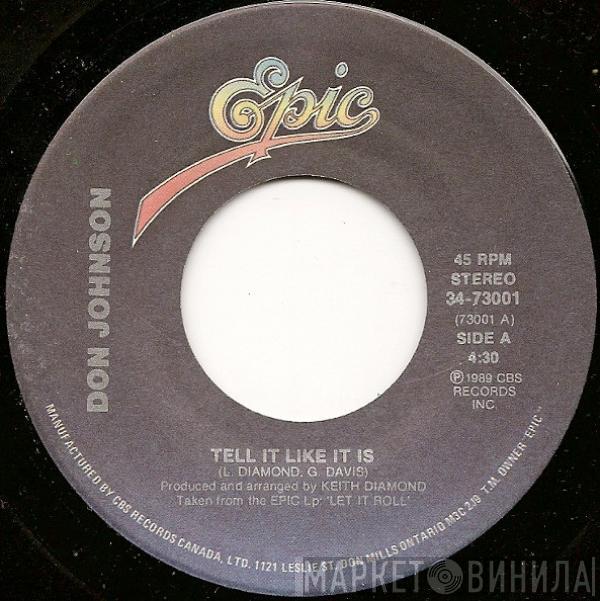Don Johnson - Tell It Like It Is