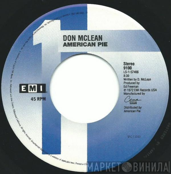 Don McLean - American Pie / Vincent