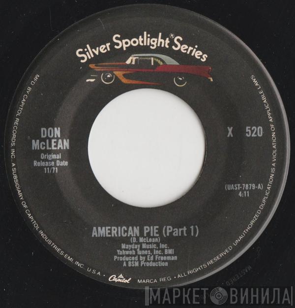  Don McLean  - American Pie