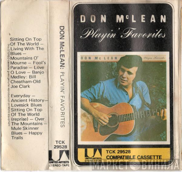 Don McLean - Playin' Favorites