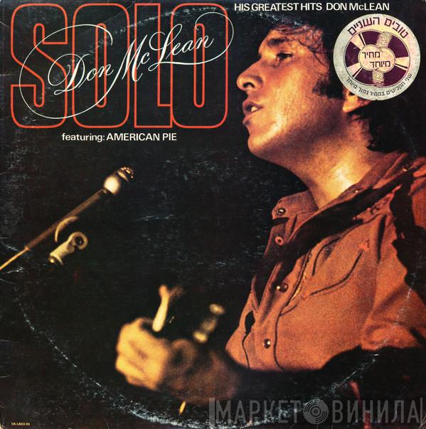  Don McLean  - Solo