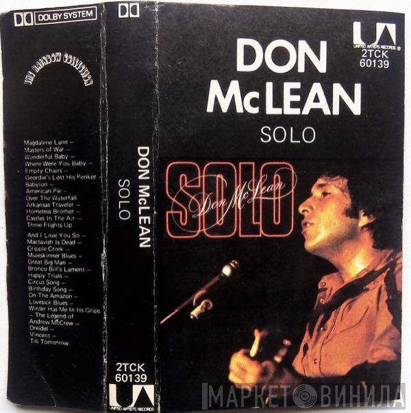  Don McLean  - Solo