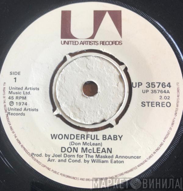  Don McLean  - Wonderful Baby