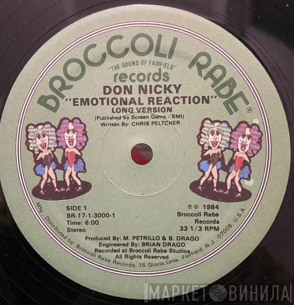 Don Nicky - Emotional Reaction