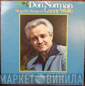 Don Norman  - Sings The Songs Of Lanny Wolfe