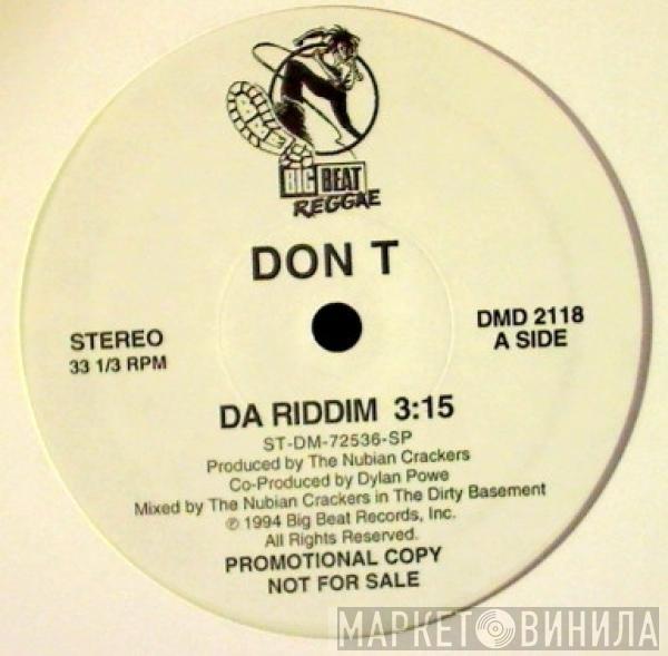 Don T - Da Riddim