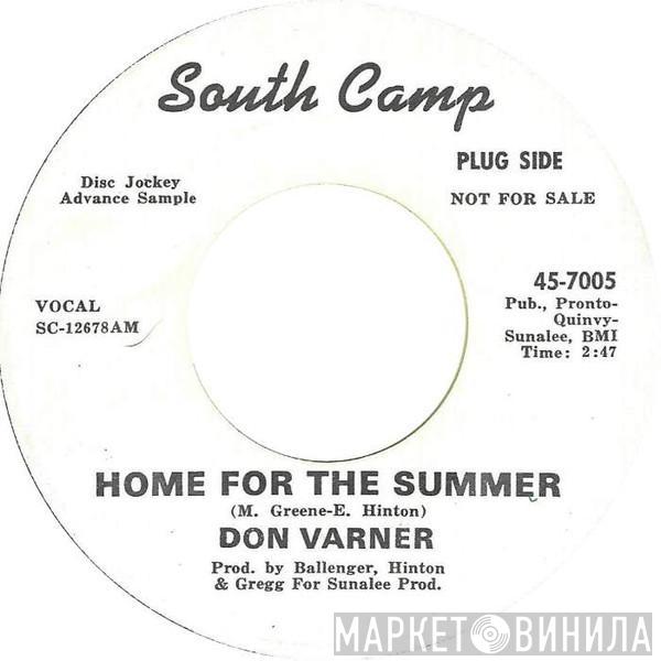  Don Varner  - Home For The Summer