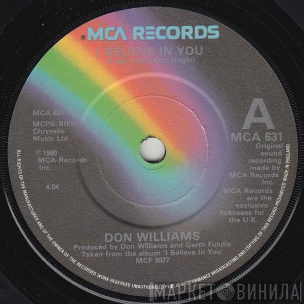 Don Williams   - I Believe In You / Simple Song