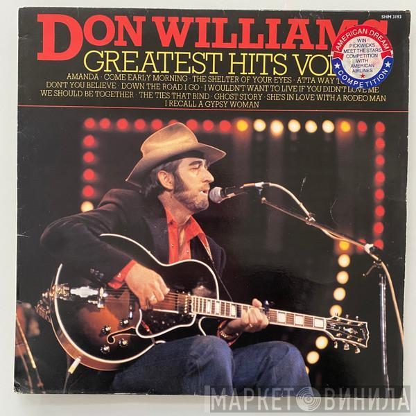 Don Williams  - Greatest Hits Vol. 1
