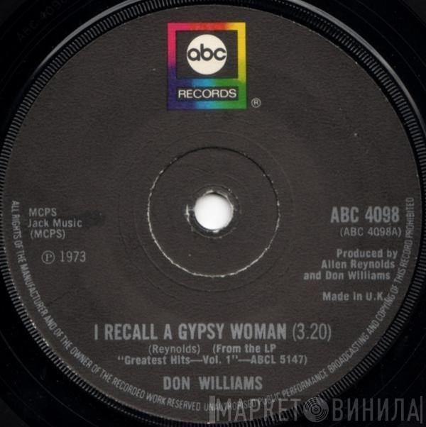 Don Williams  - I Recall A Gypsy Woman