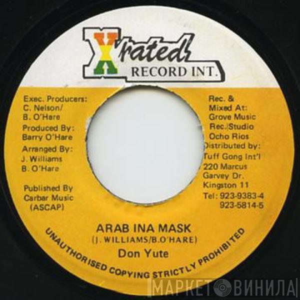 Don Yute - Arab In A Mask