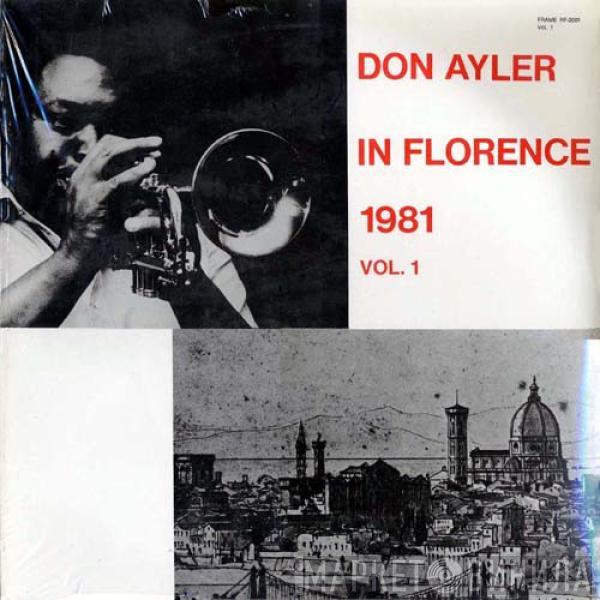 Donald Ayler - In Florence 1981 - Vol. 1