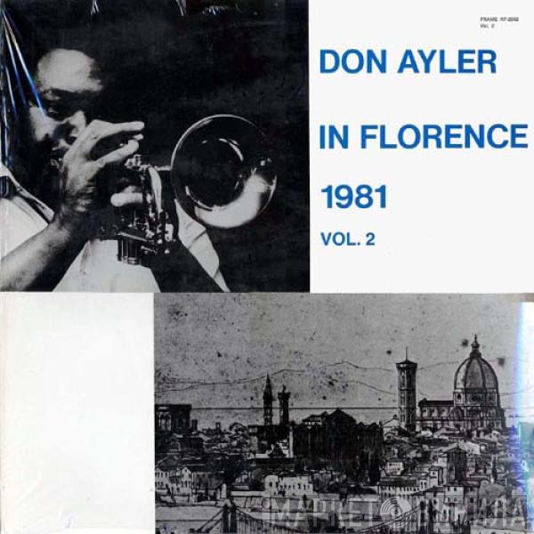 Donald Ayler - In Florence 1981 - Vol. 2