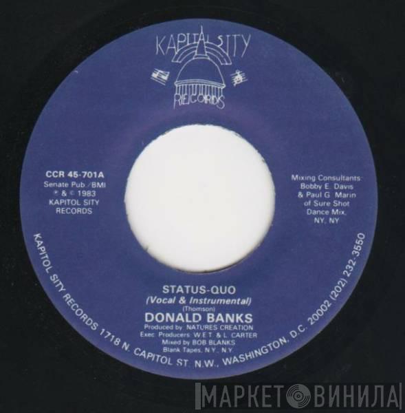 Donald Banks - Status-Quo / Just One More Chance