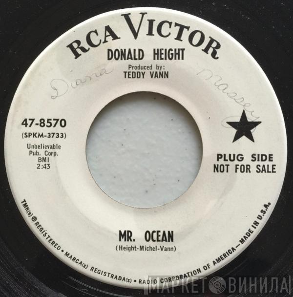 Donald Height - Mr. Ocean
