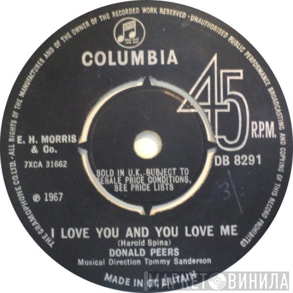 Donald Peers - I Love You And You Love Me / Tehairno Me Amore
