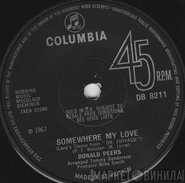  Donald Peers  - Somewhere My Love