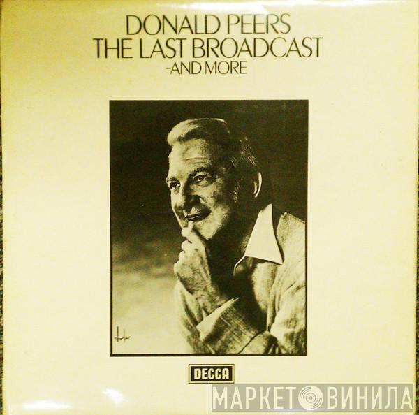 Donald Peers - The Last Broadcast -And More