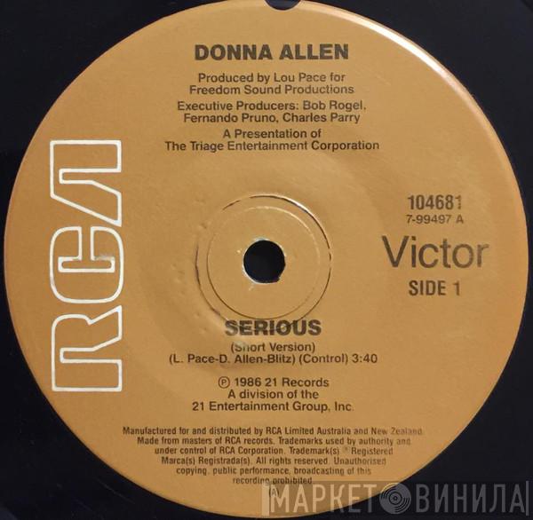  Donna Allen  - Serious / Bad Love