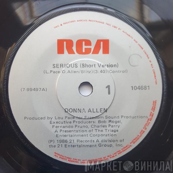  Donna Allen  - Serious (Short Version) / Bad Love