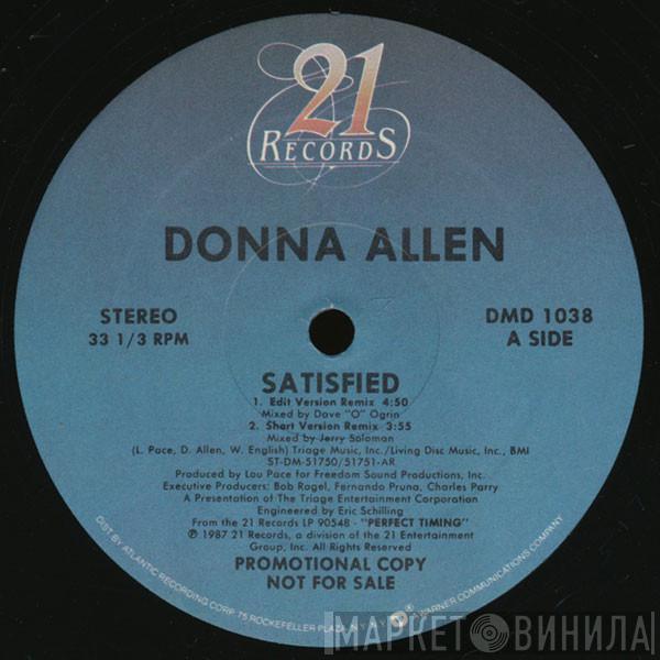 Donna Allen - Satisfied