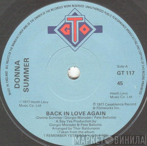 Donna Summer - Back In Love Again