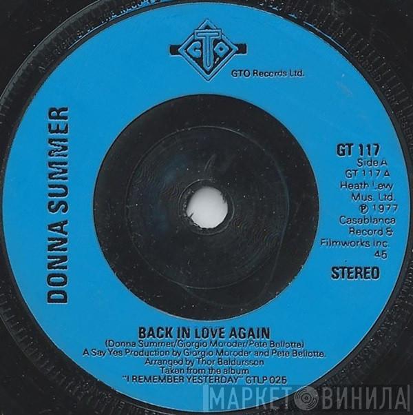 Donna Summer - Back In Love Again