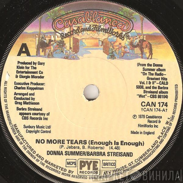 Donna Summer, Barbra Streisand - No More Tears (Enough Is Enough)