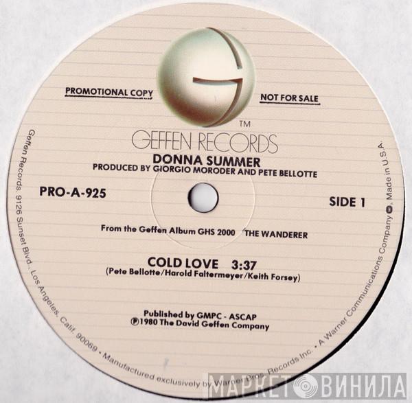  Donna Summer  - Cold Love