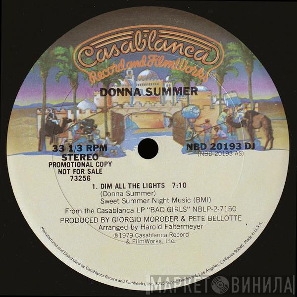 Donna Summer - Dim All The Lights