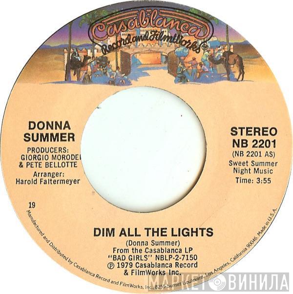  Donna Summer  - Dim All The Lights