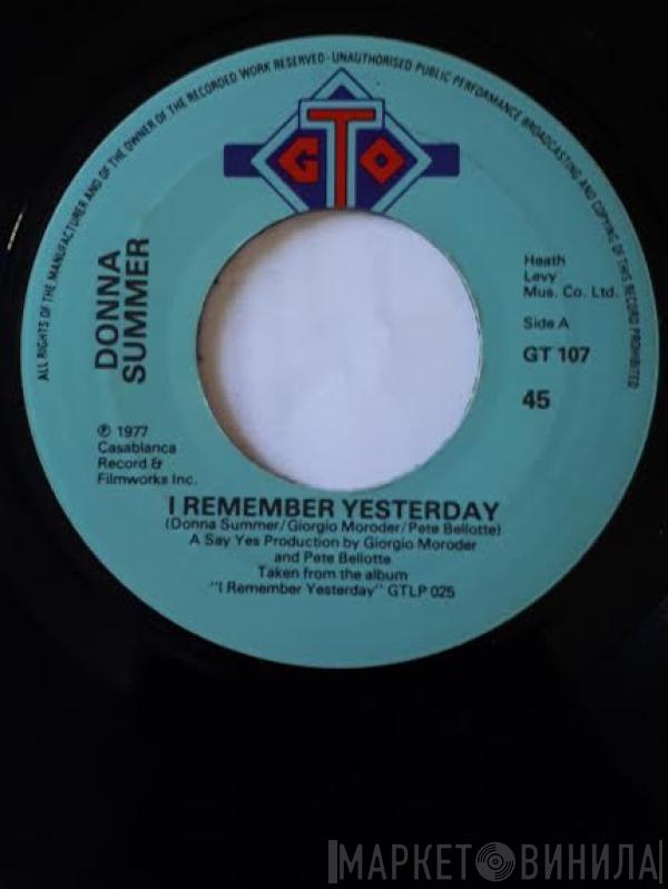  Donna Summer  - I Remember Yesterday