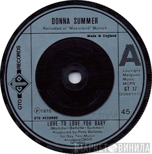 Donna Summer - Love To Love You Baby