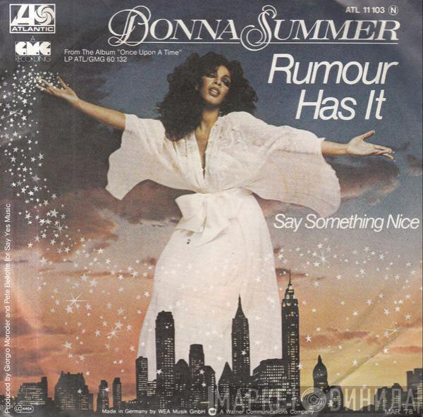  Donna Summer  - Rumour Has It