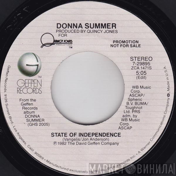  Donna Summer  - State Of Independence