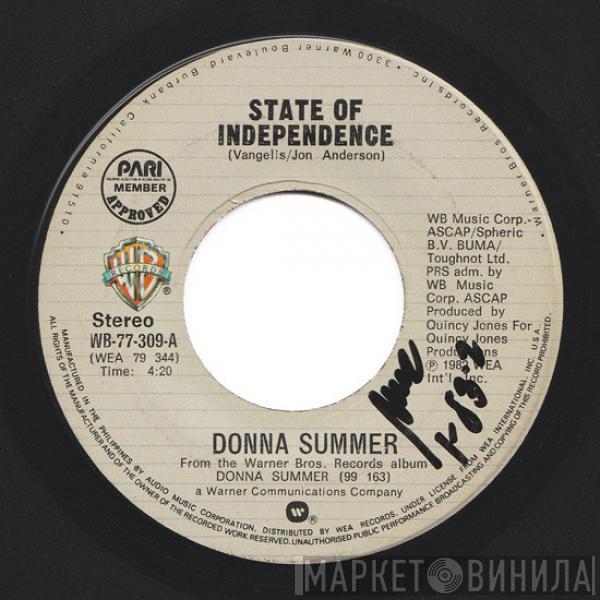  Donna Summer  - State Of Independence