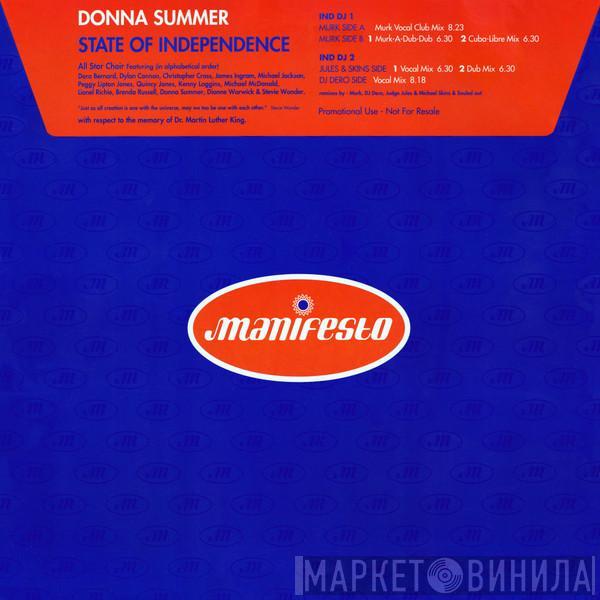  Donna Summer  - State Of Independence