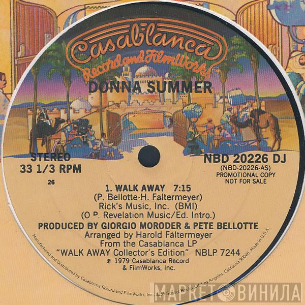  Donna Summer  - Walk Away