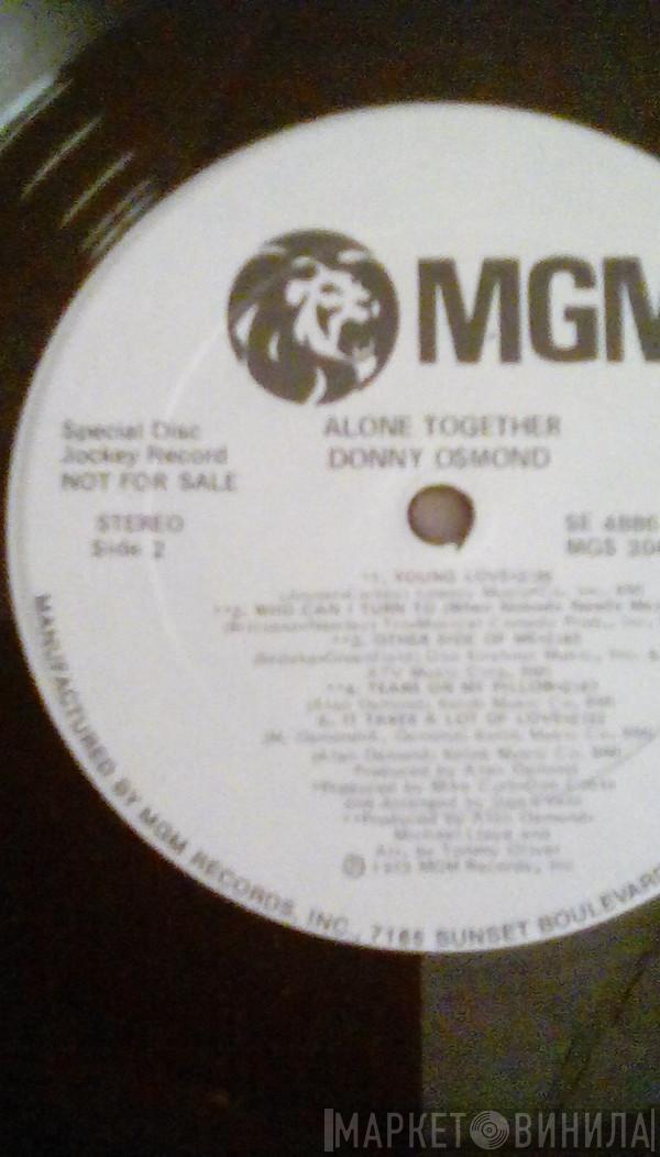  Donny Osmond  - Alone Together