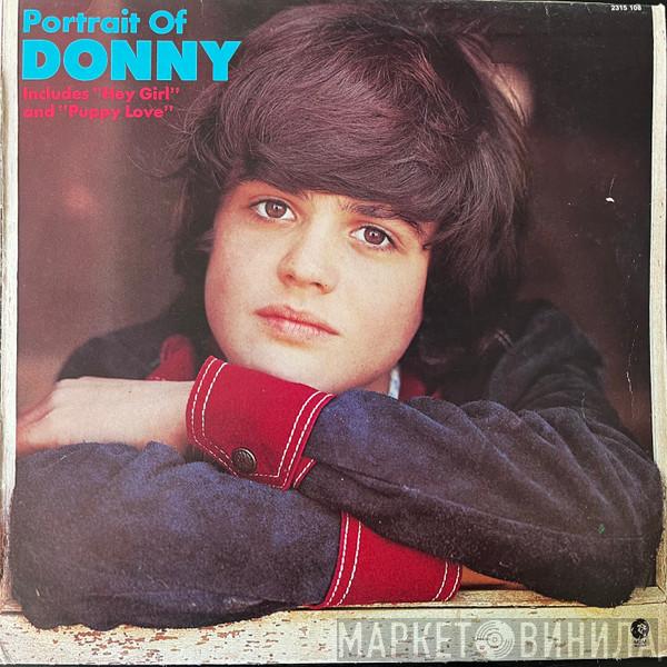  Donny Osmond  - Portrait Of Donny