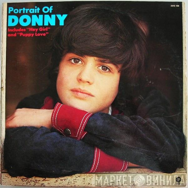  Donny Osmond  - Portrait Of Donny