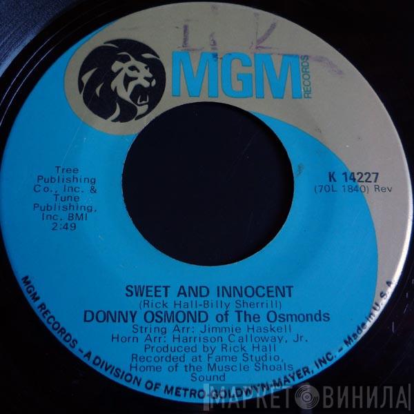 Donny Osmond - Sweet And Innocent / Flirtin'