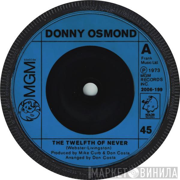 Donny Osmond - The Twelfth Of Never