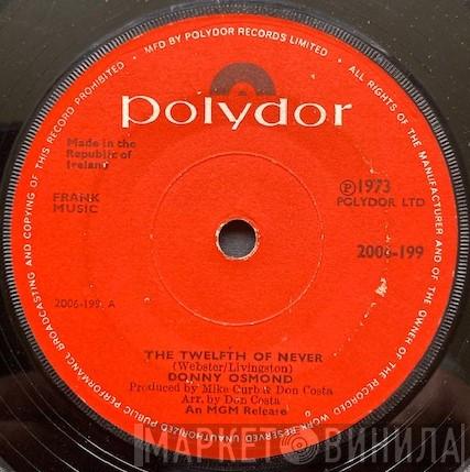 Donny Osmond - The Twelfth Of Never