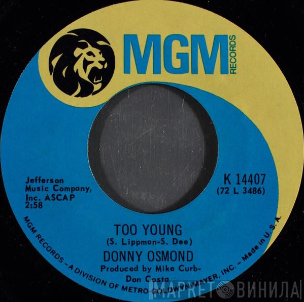 Donny Osmond - Too Young