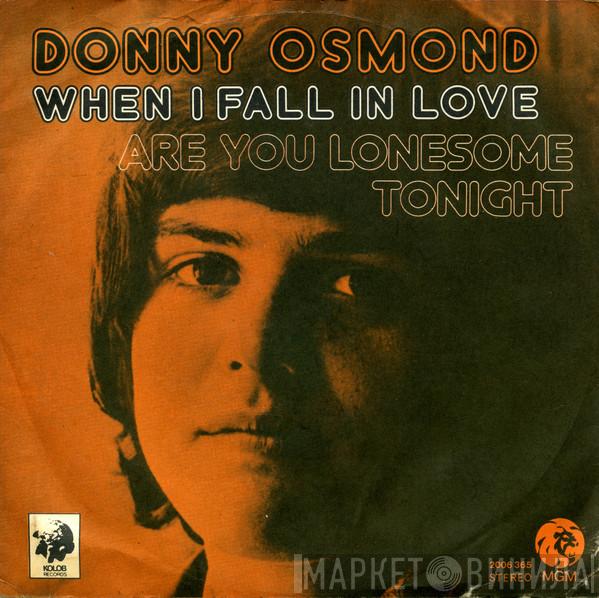 Donny Osmond - When I Fall In Love
