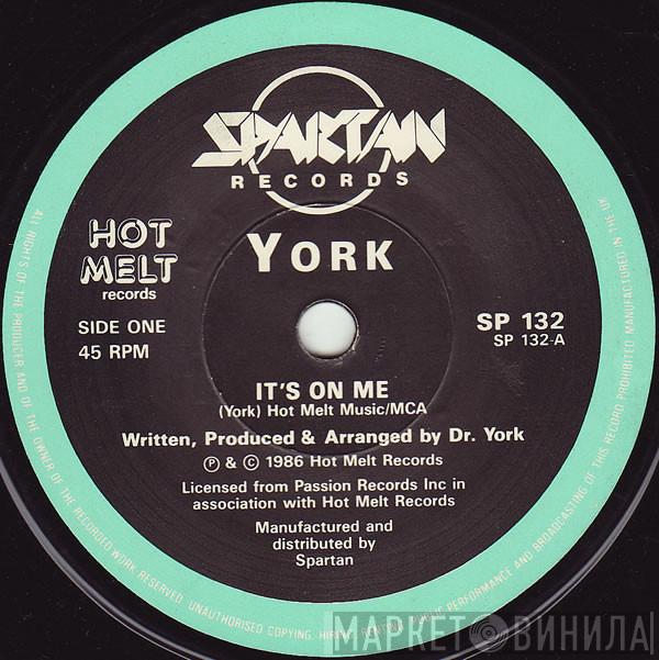 Dr. York - It's On Me