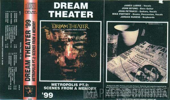  Dream Theater  - Metropolis Pt. 2: Scenes From A Memory