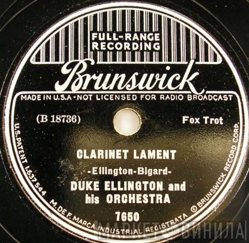  Duke Ellington And His Orchestra  - Clarinet Lament / Echoes Of Harlem